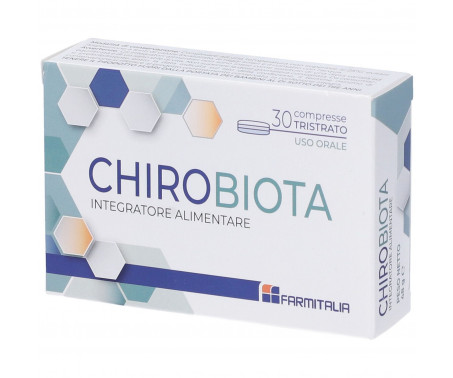 CHIROBIOTA 30 COMPRESSE TRISTRATO - Parafarmacia Mostacciano
