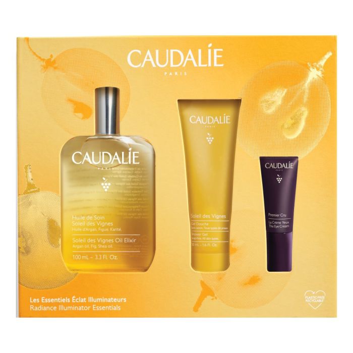 OLIO TRATTANTE SOLEIL DES VIGNES XMAS 2023 1 OLIO 100 ML + 2 GEL DOCCIA SOLEIL 50 ML + 1 CREMA OCCHI PREMIER CRU 5 ML - Parafarmacia Mostacciano