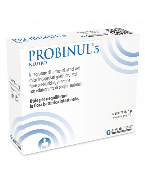 PROBINUL 5 NEUTRO 12 BUSTINE - Parafarmacia Mostacciano