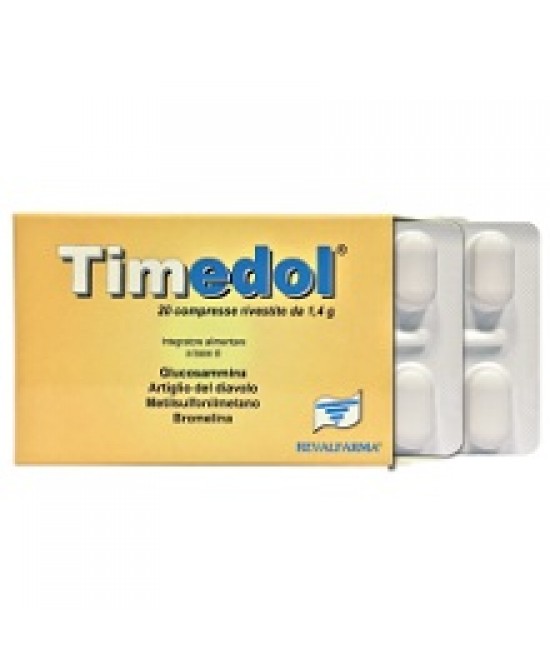 TIMEDOL 20 COMPRESSE RIVESTITE - Parafarmacia Mostacciano