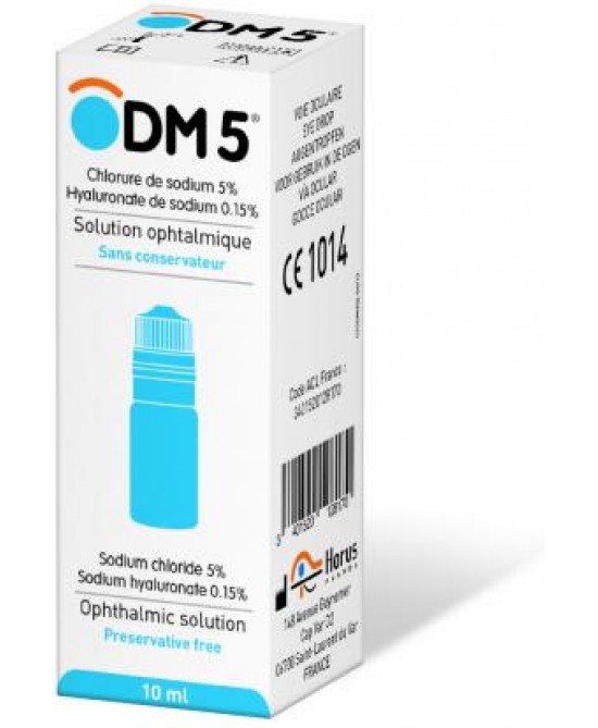 ODM5 SOLUZIONE OFTALMICA IPEROSMOLARE SENZA CONSERVANTI 10 ML - Parafarmacia Mostacciano