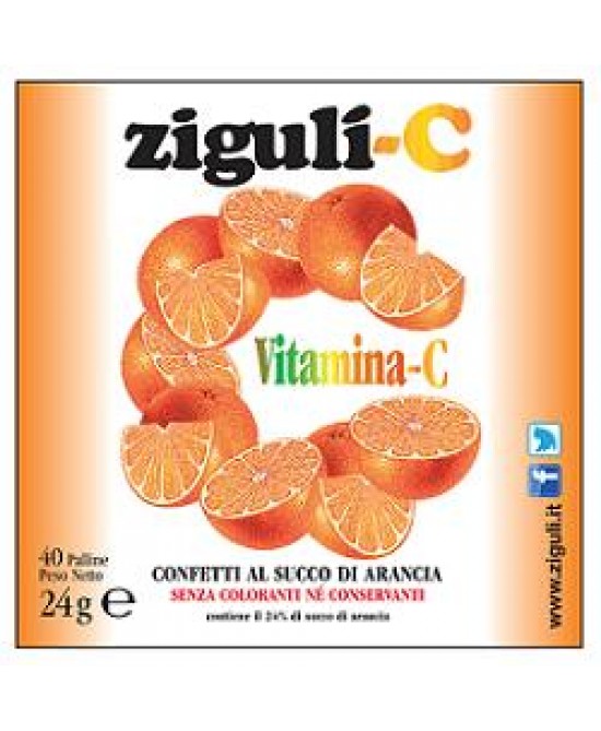 ZIGULI C FRAGOLA 40 CONFETTI 24 G - Parafarmacia Mostacciano