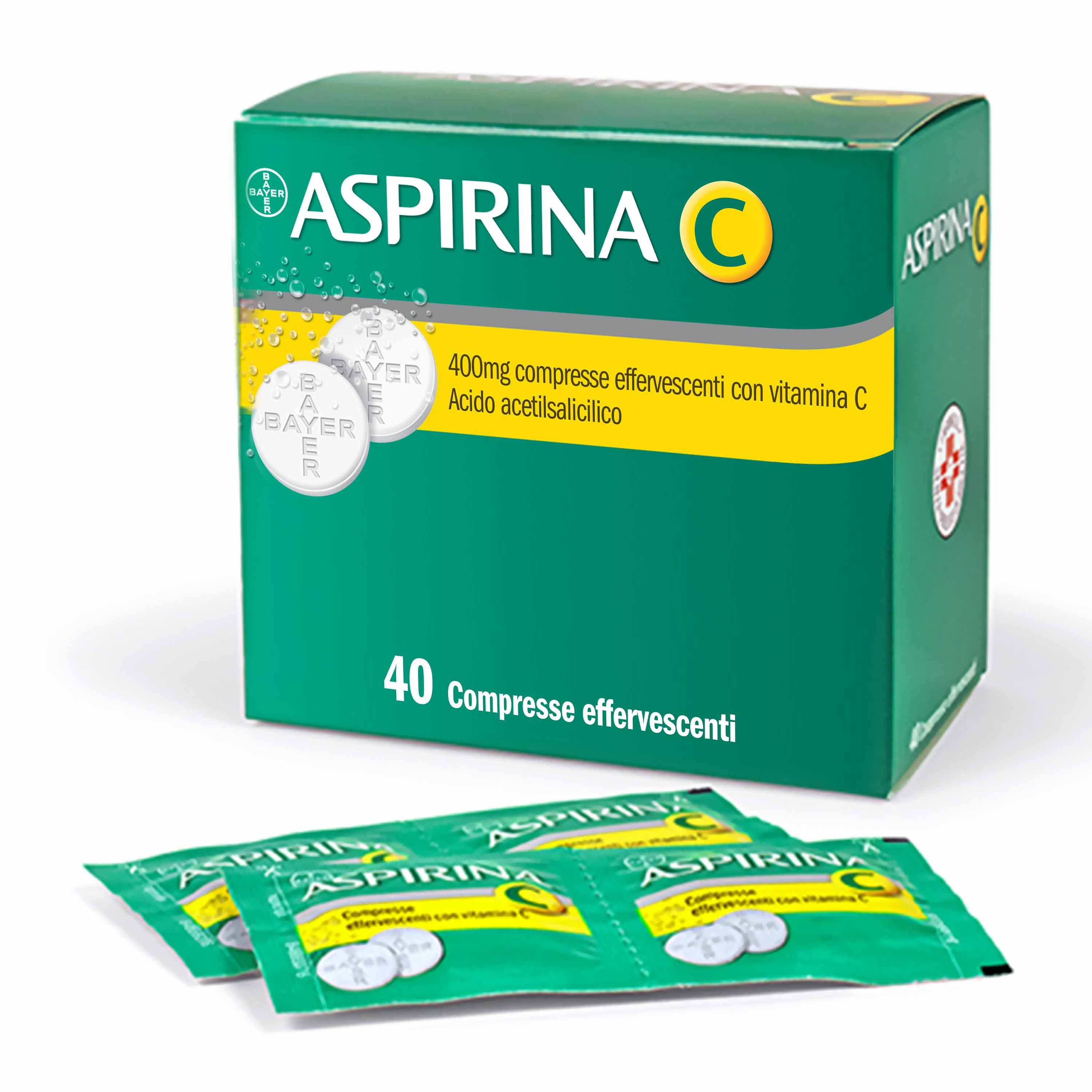 ASPIRINA C*40CPR EFF 400+240MG - Parafarmacia Mostacciano