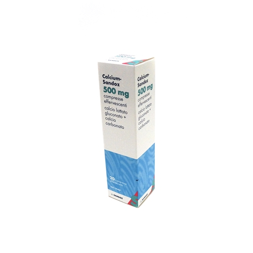 CALCIUM SANDOZ*20CPR EFF 500MG - Parafarmacia Mostacciano