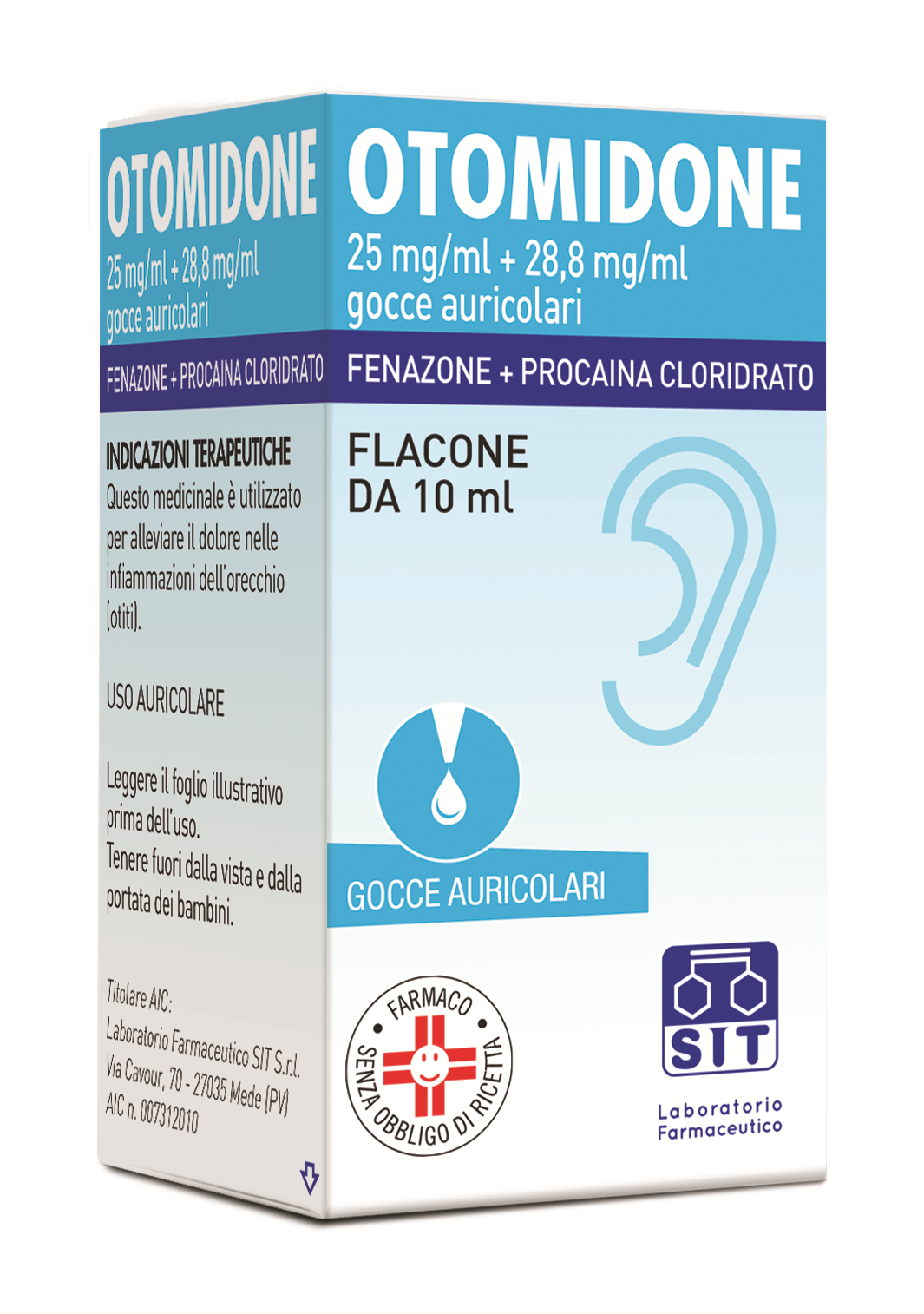 OTOMIDONE*GTT OTO 10ML - Parafarmacia Mostacciano