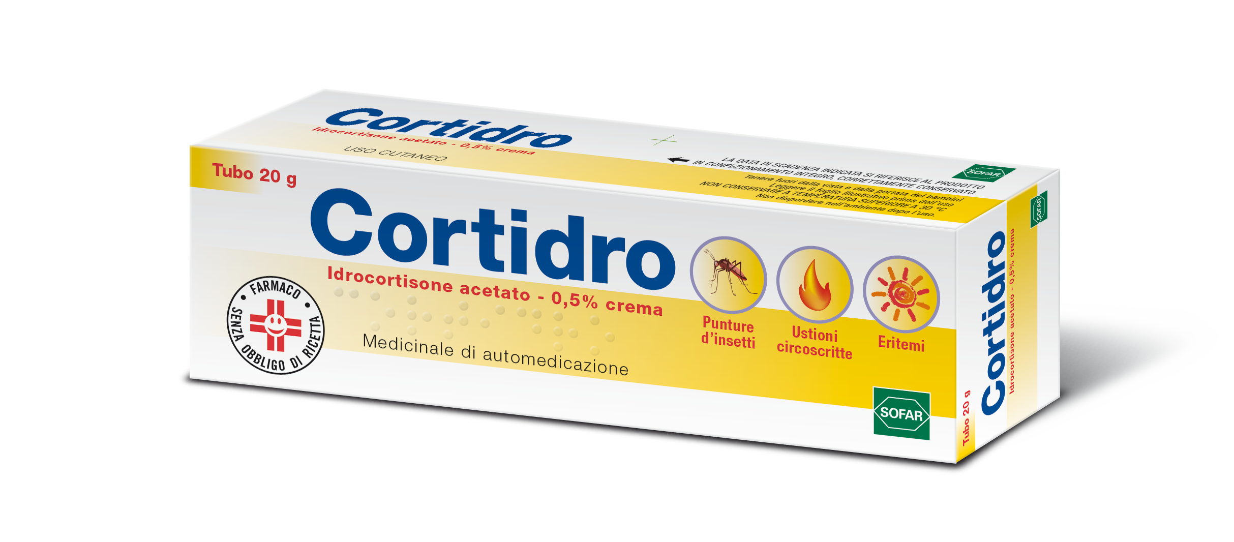 CORTIDRO*CREMA 20G 0,5% - Parafarmacia Mostacciano