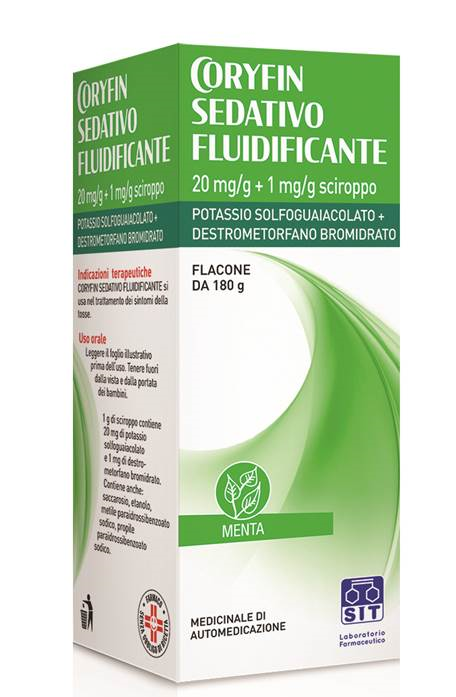 CORYFIN SEDATIVO FLUIDIF*SCIR - Parafarmacia Mostacciano