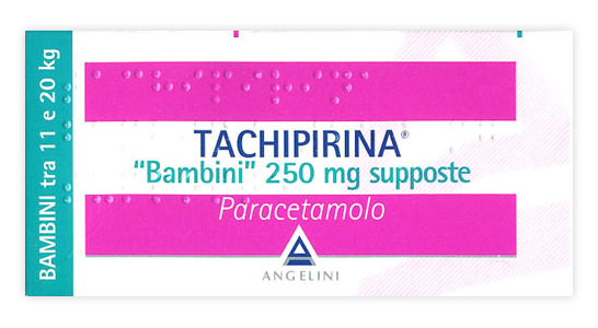 TACHIPIRINA*BB 10SUPP 250MG - Parafarmacia Mostacciano