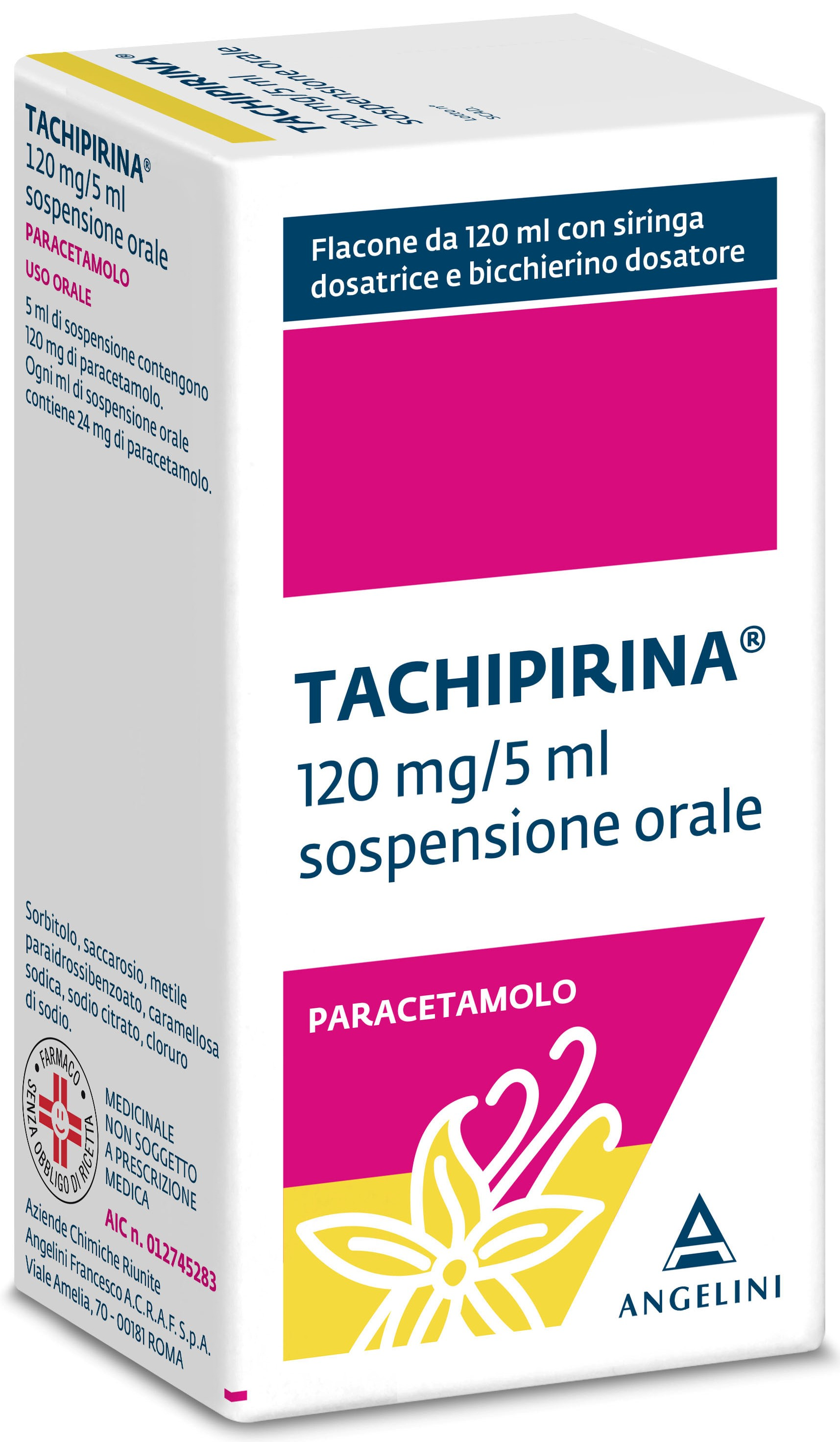TACHIPIRINA*SOSP 120ML VAN/CAR - Parafarmacia Mostacciano