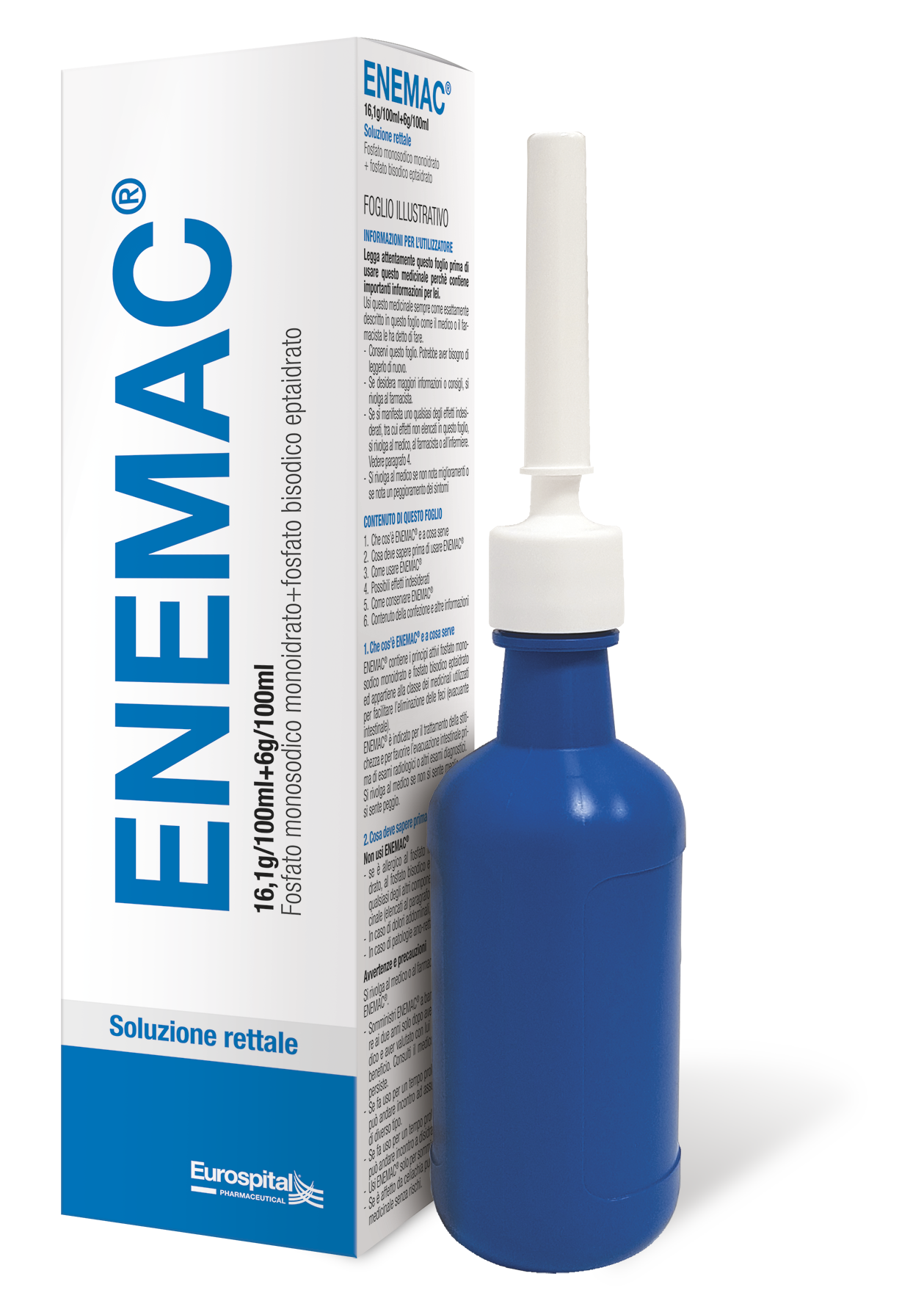 ENEMAC*FL 130ML 16,1+6/100ML - Parafarmacia Mostacciano