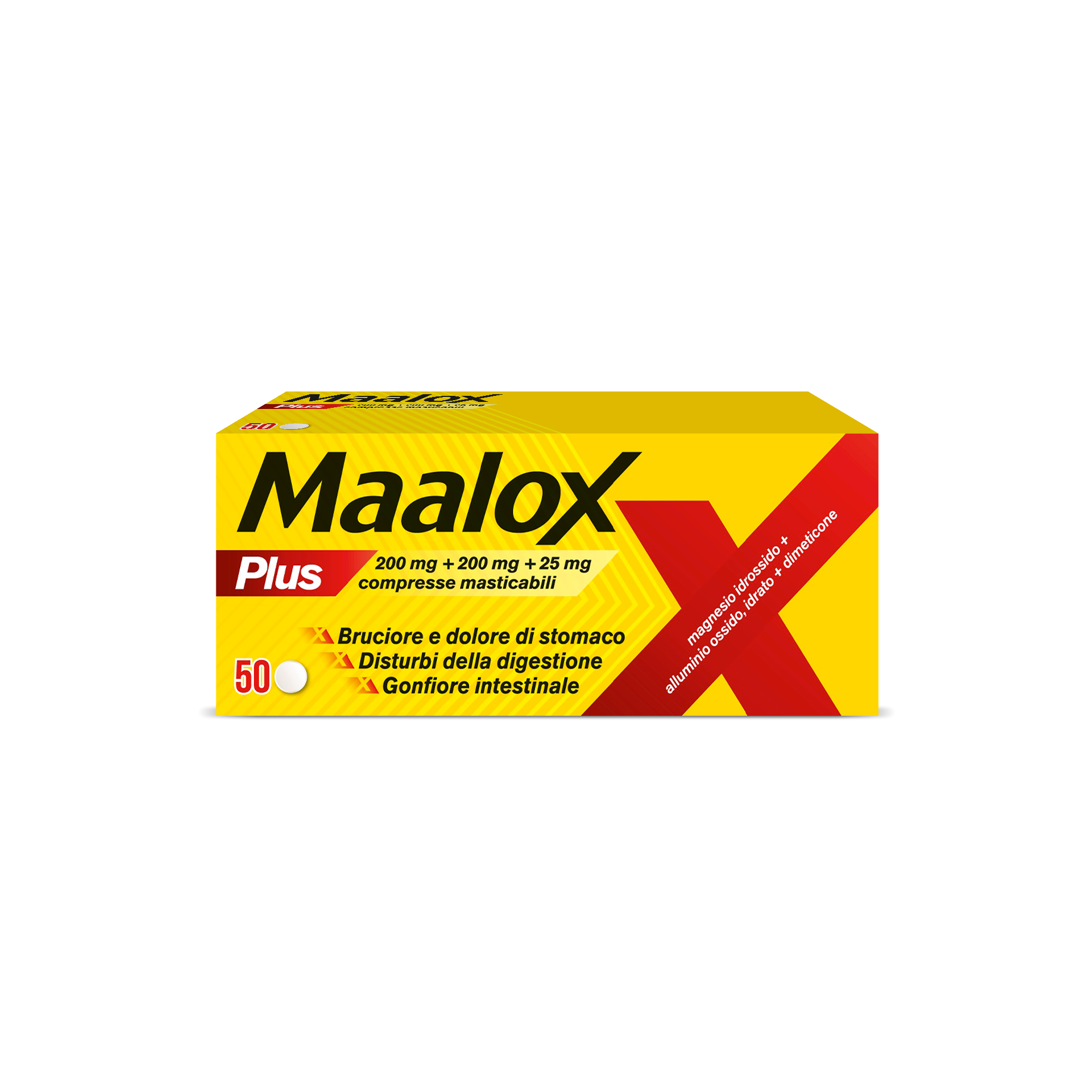 MAALOX PLUS*50CPR MAST - Parafarmacia Mostacciano