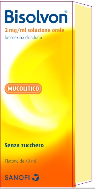 BISOLVON*OS SOL FL 40ML 2MG/ML - Parafarmacia Mostacciano