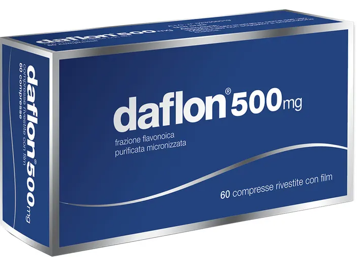 DAFLON*60CPR RIV 500MG - Parafarmacia Mostacciano