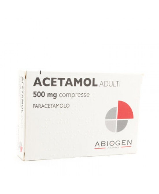ACETAMOL*AD 20CPR 500MG - Parafarmacia Mostacciano