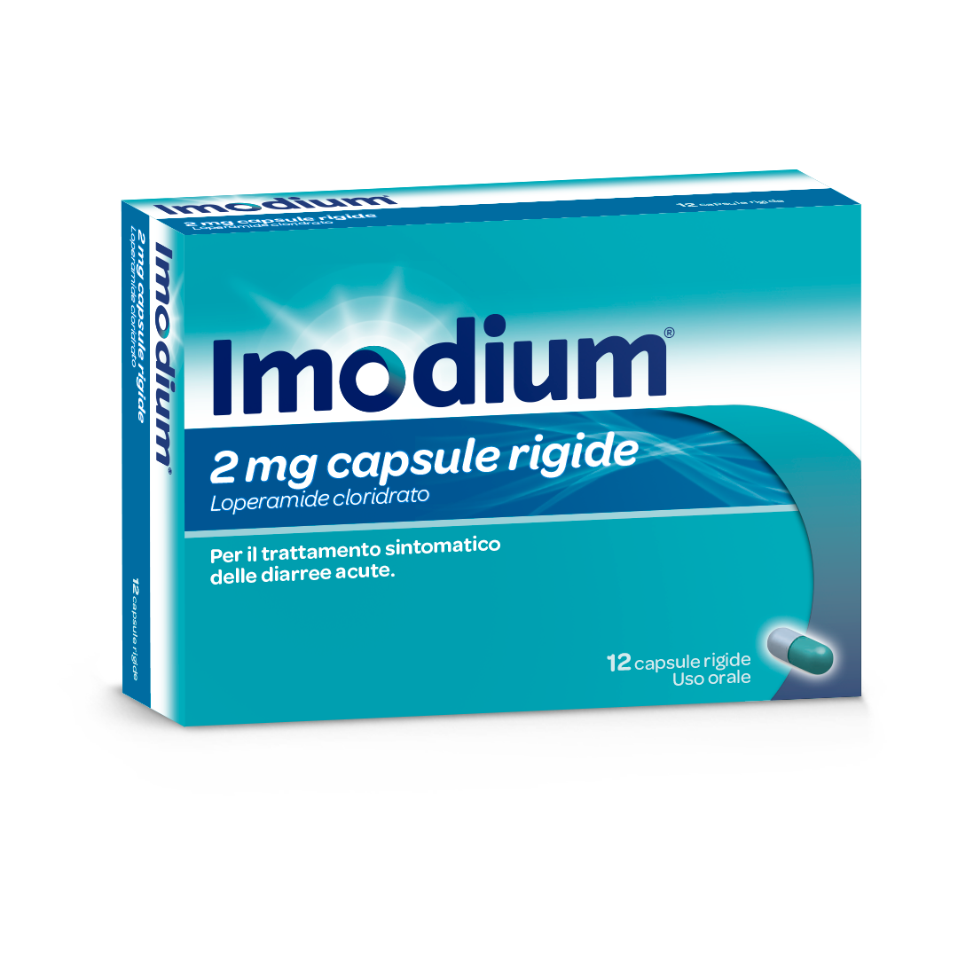IMODIUM*12CPS 2MG - Parafarmacia Mostacciano