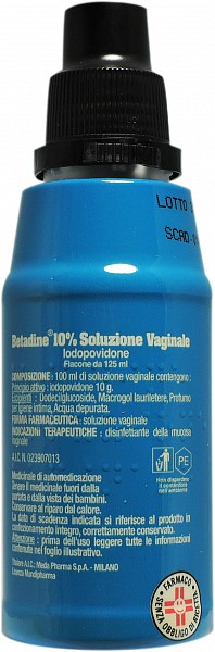 BETADINE*SOLUZ VAG 125ML 10% - Parafarmacia Mostacciano