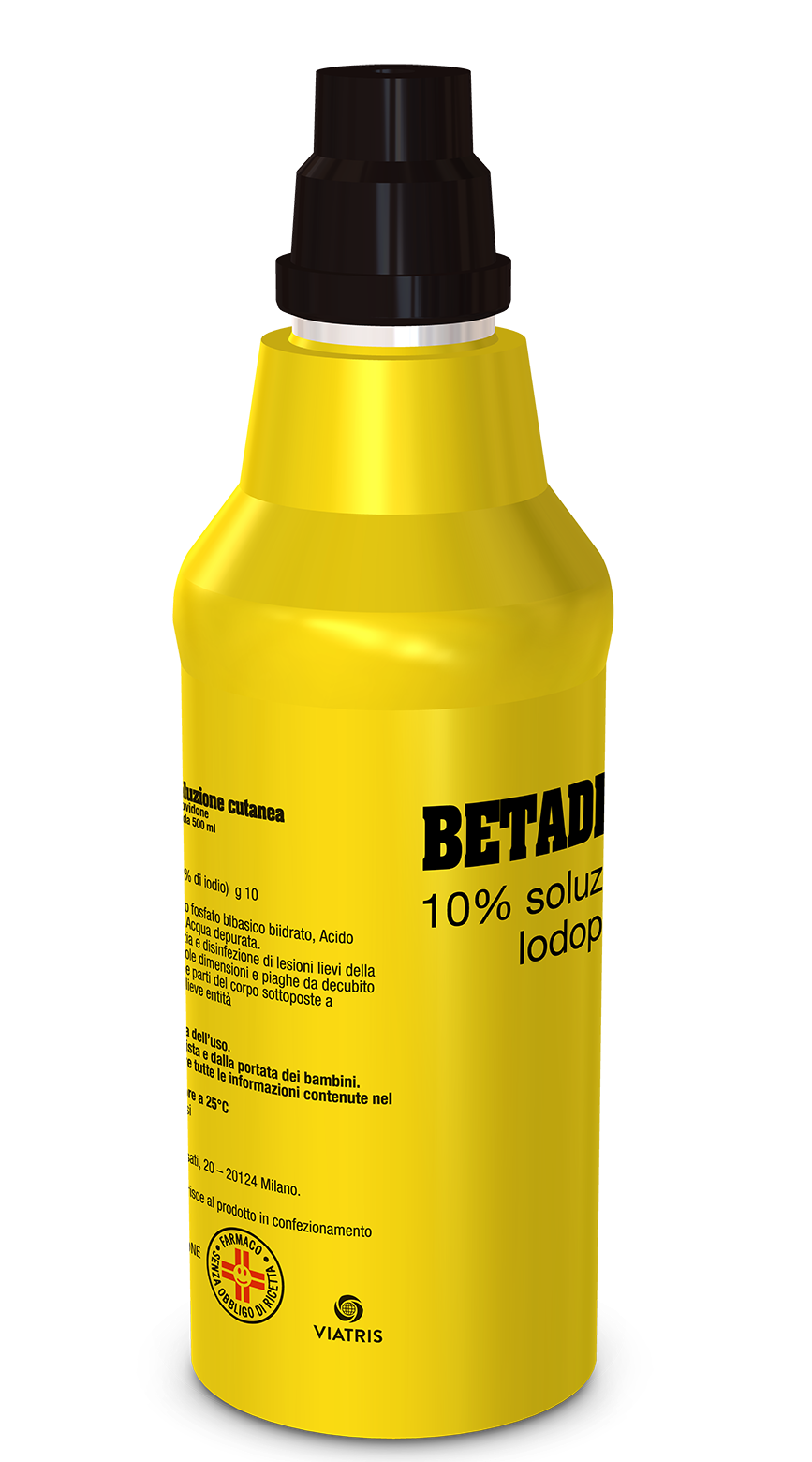 BETADINE*SOL CUT FL 500ML 10% - Parafarmacia Mostacciano
