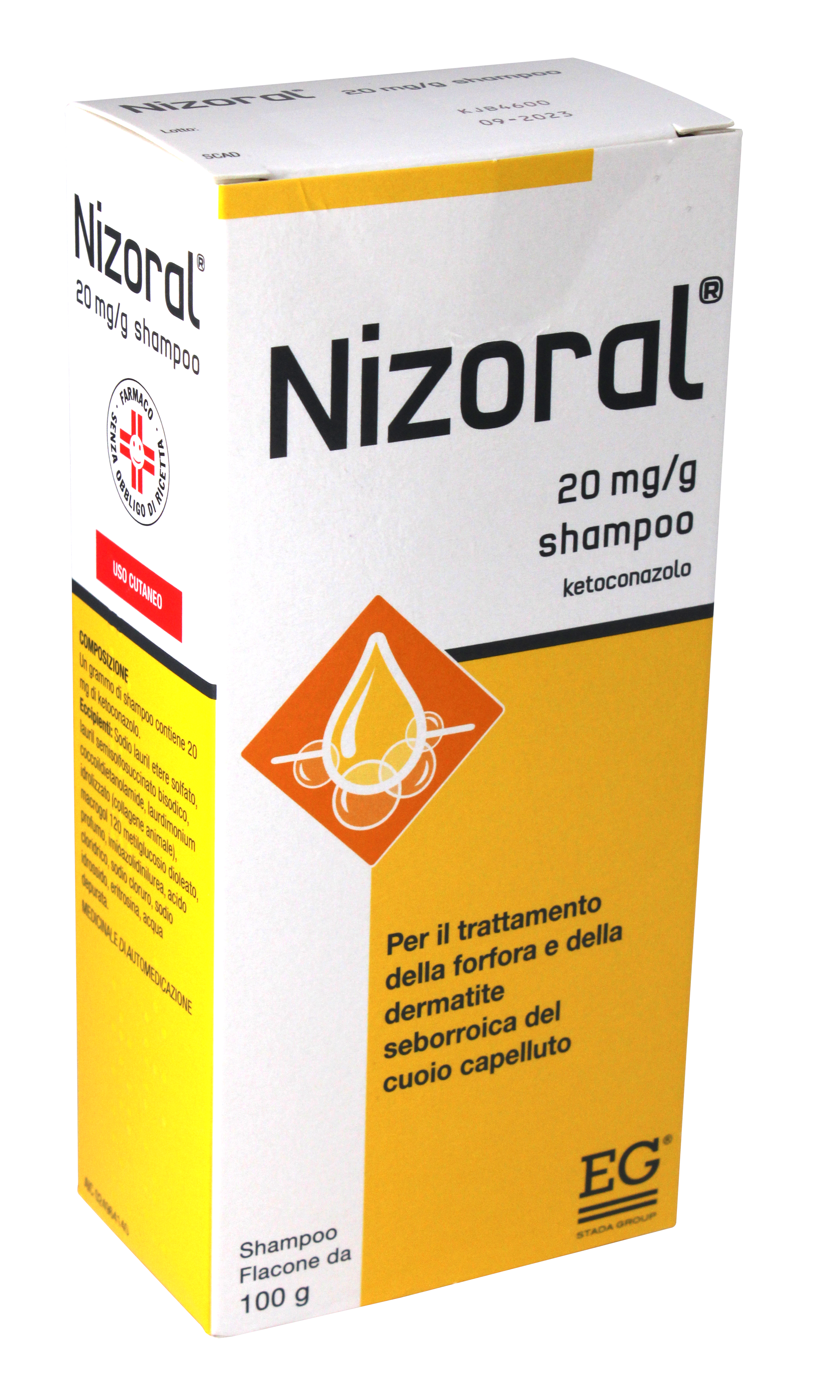 NIZORAL*SHAMPOO FL 100G 20MG/G - Parafarmacia Mostacciano