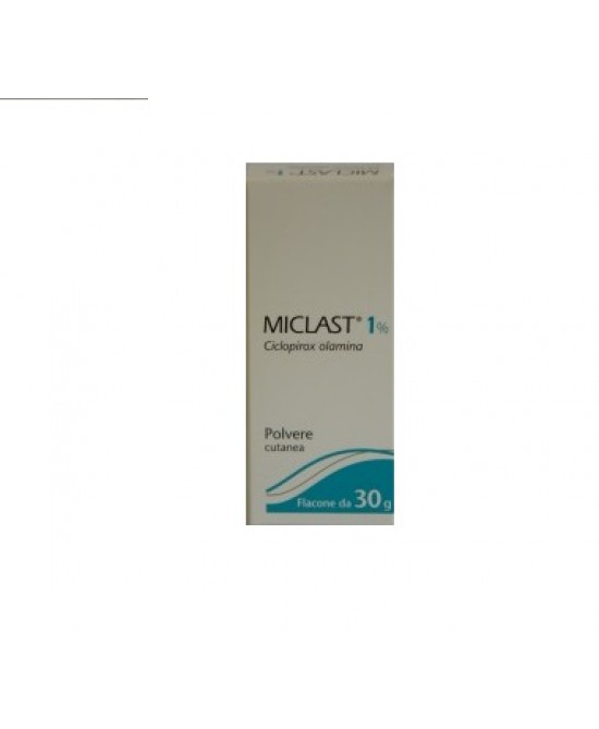 MICLAST*POLV CUT FL 30G 1% - Parafarmacia Mostacciano