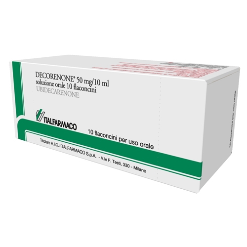 DECORENONE 50*OS 10FL 50MG - Parafarmacia Mostacciano