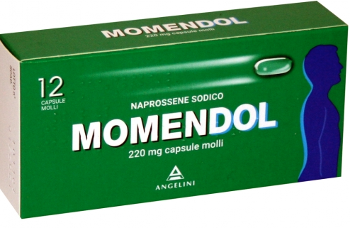 MOMENDOL*12CPS MOLLI 220MG - Parafarmacia Mostacciano