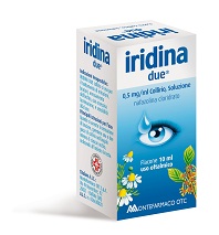 IRIDINA DUE*COLL 10ML 0,5MG/ML - Parafarmacia Mostacciano