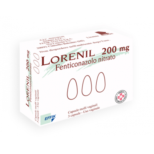 LORENIL*3CPS MOLLI VAG 200MG - Parafarmacia Mostacciano