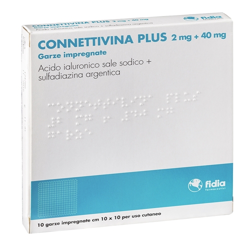 CONNETTIVINA PLUS*10GARZE10x10 - Parafarmacia Mostacciano