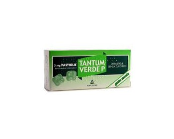 TANTUM VERDE P*20PASTL 3MG MEN - Parafarmacia Mostacciano