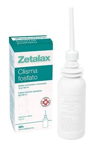 ZETALAX CLISMA FOSFATO*133ML - Parafarmacia Mostacciano