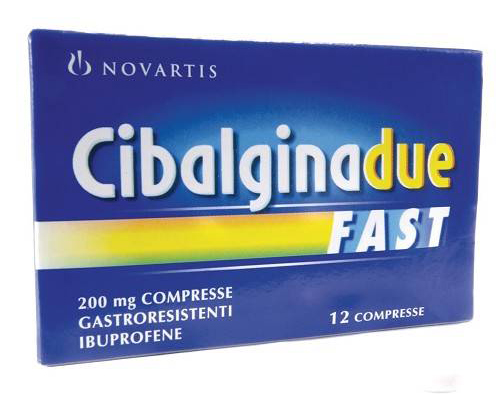 CIBALGINA DUE FAST*12CPR 200MG - Parafarmacia Mostacciano