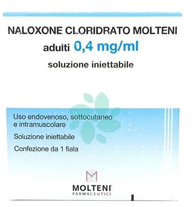 NALOXONE CLOR MOLT*F 0,4MG 1ML - Parafarmacia Mostacciano