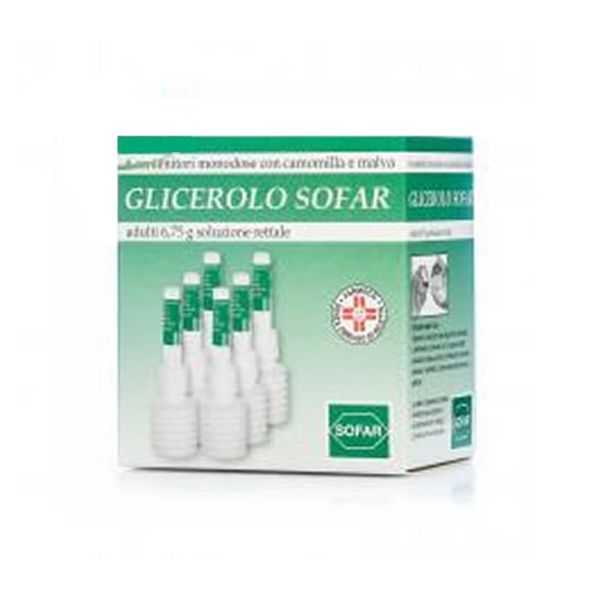 GLICEROLO SOFAR*6CONT 6,75G - Parafarmacia Mostacciano