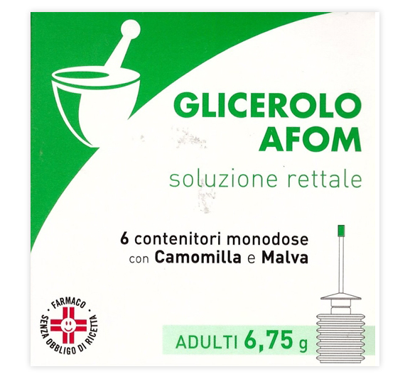 GLICEROLO AFOM*AD 6CONT 6,75G - Parafarmacia Mostacciano