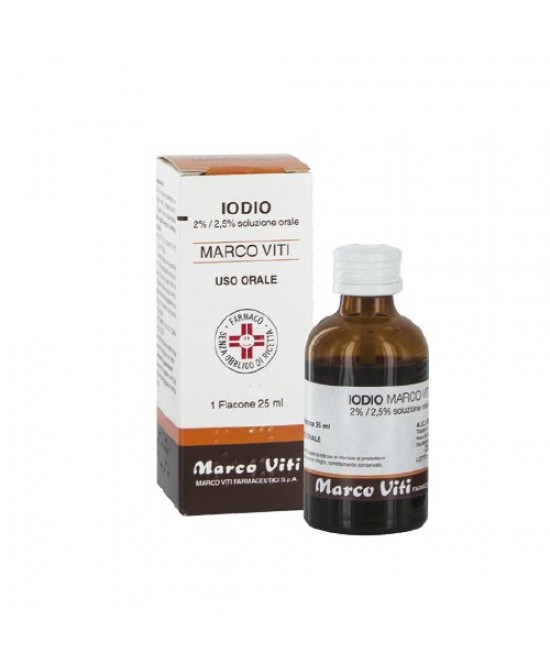 IODIO OS SOLUZ MV*25ML - Parafarmacia Mostacciano