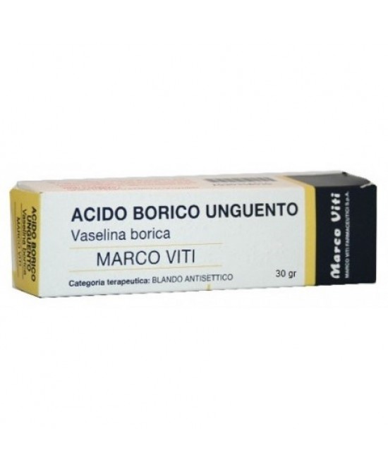 ACIDO BORICO MV*3% UNG 30G - Parafarmacia Mostacciano
