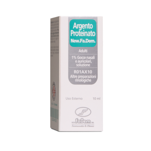 ARGENTO PROTEINATO*1% 10ML - Parafarmacia Mostacciano