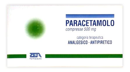 PARACETAMOLO ZETA*20CPR 500MG - Parafarmacia Mostacciano