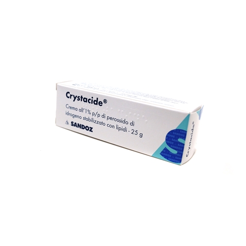CRYSTACIDE*CREMA 25G 1% - Parafarmacia Mostacciano