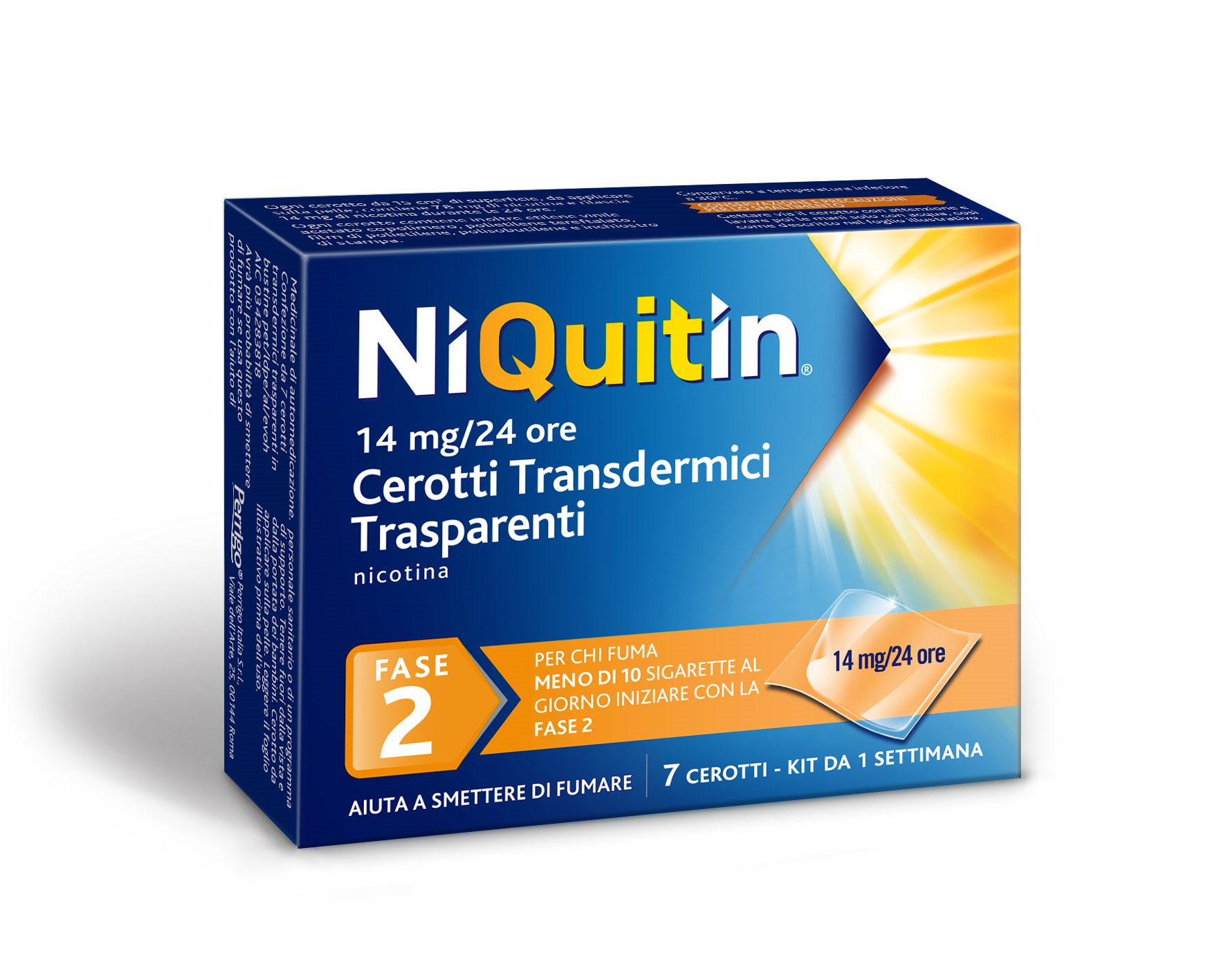 NIQUITIN*7CER TRANSD 14MG/24H - Parafarmacia Mostacciano
