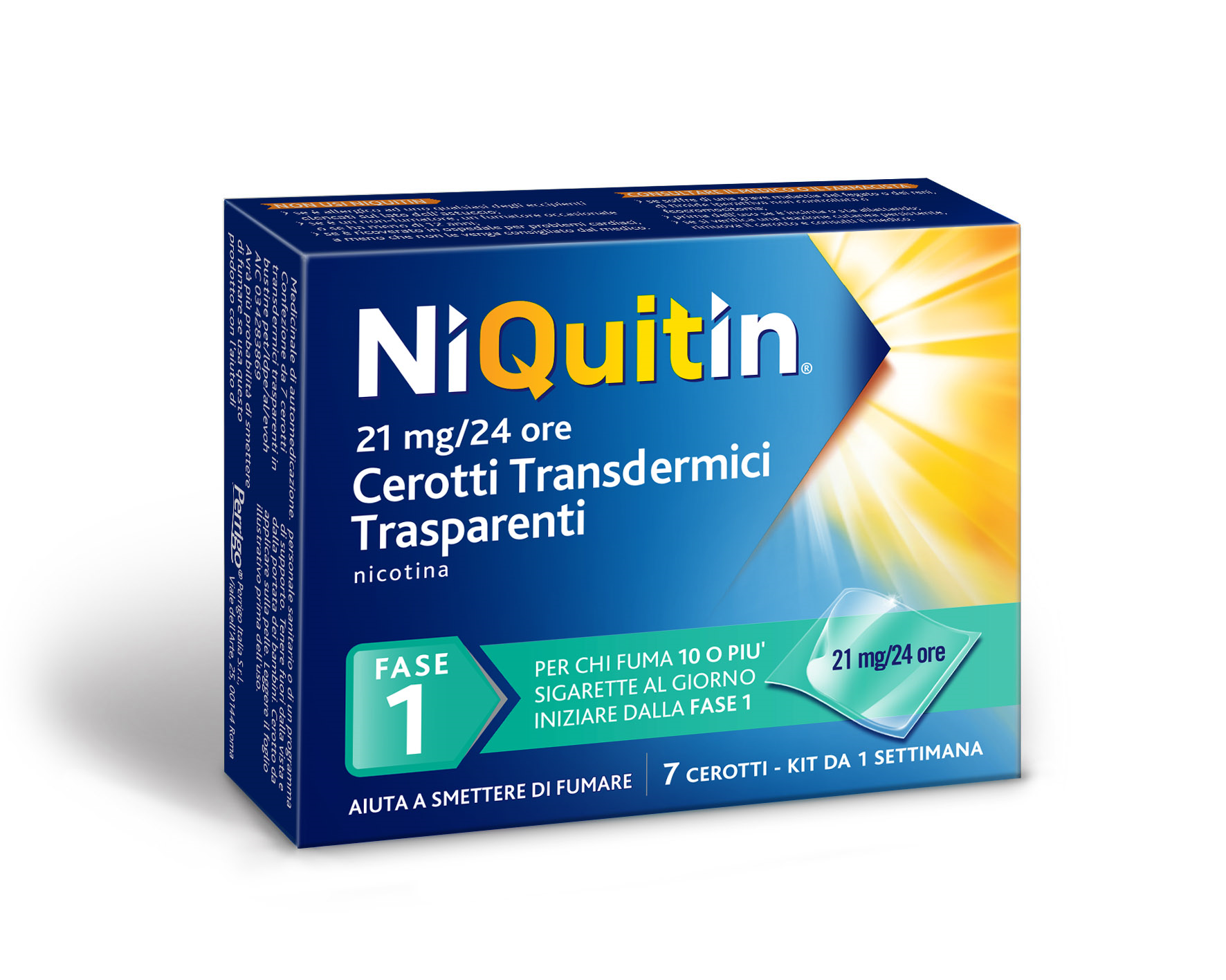 NIQUITIN*7CER TRANSD 21MG/24H - Parafarmacia Mostacciano