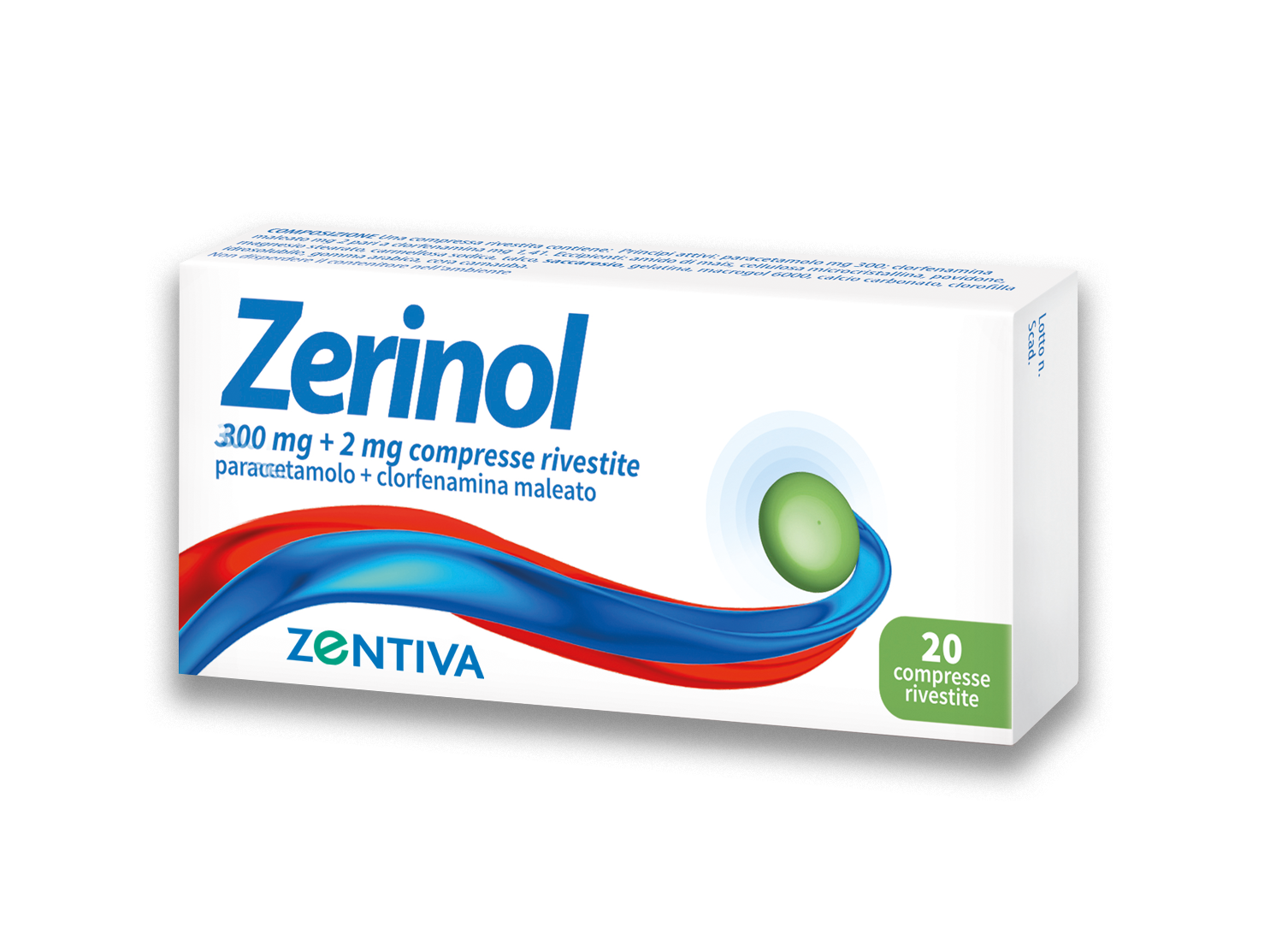 ZERINOL*20CPR RIV 300MG+2MG - Parafarmacia Mostacciano