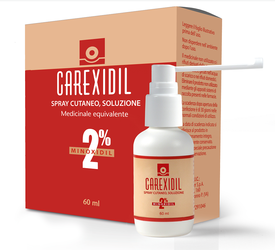 CAREXIDIL*SOLUZ CUT 60ML 2% - Parafarmacia Mostacciano