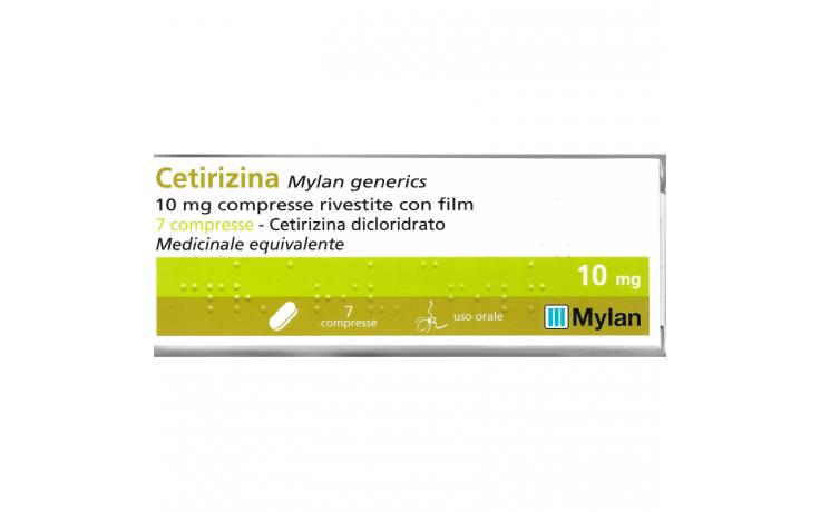 CETIRIZINA MY*7CPR RIV 10MG - Parafarmacia Mostacciano
