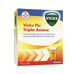 VICKS FLU TRIPLA A*OS POLV10BS - Parafarmacia Mostacciano