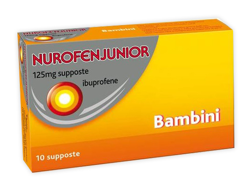 NUROFENJUNIOR*10SUPP 125MG - Parafarmacia Mostacciano