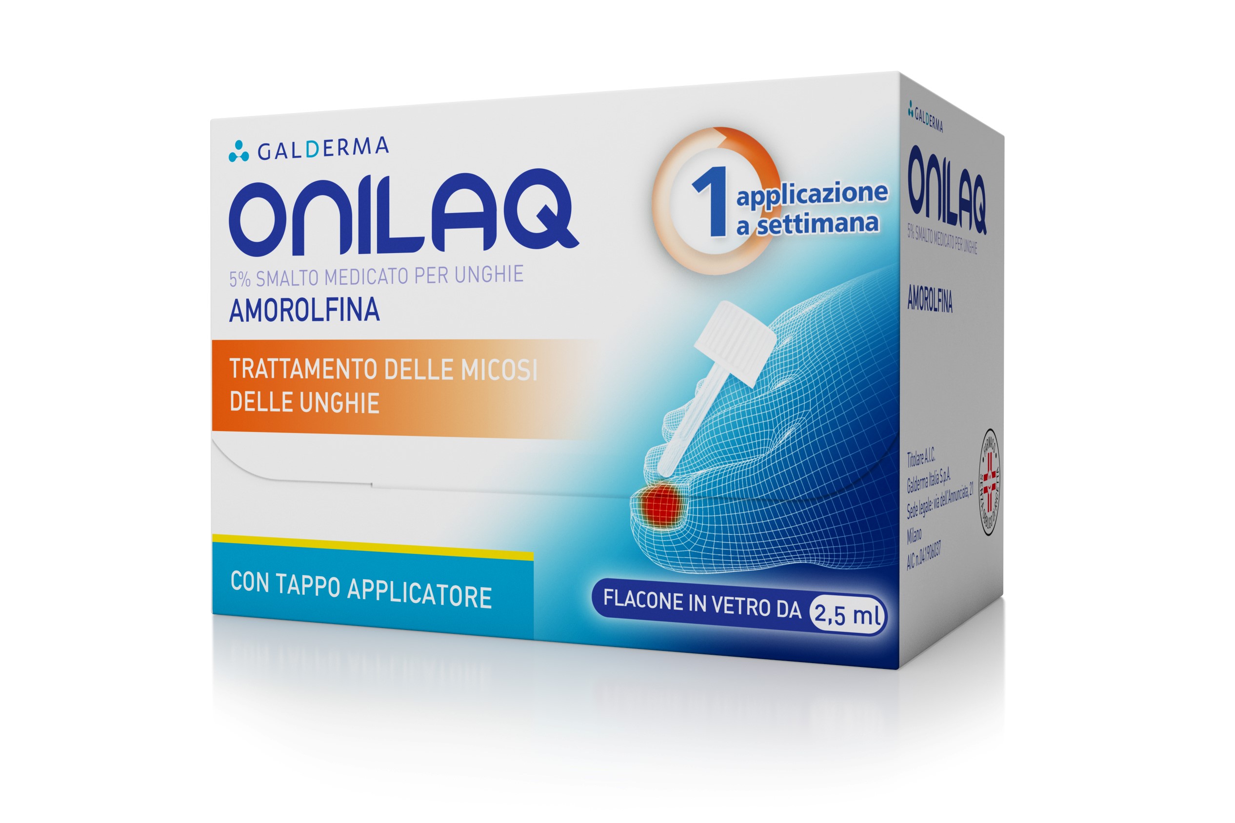 ONILAQ*SMALTO UNGHIE 2,5ML+TAP - Parafarmacia Mostacciano