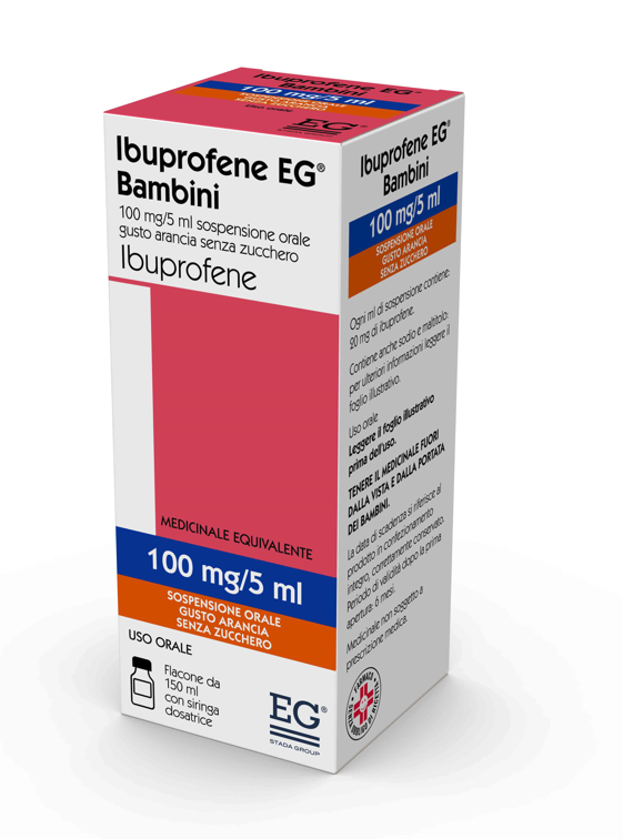 IBUPROFENE EG*FL 150ML ARANCIA - Parafarmacia Mostacciano
