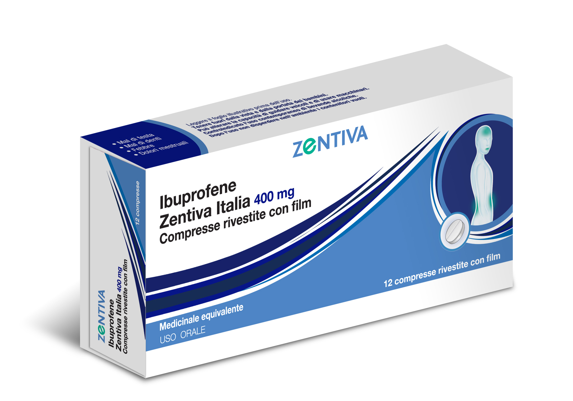 IBUPROFENE ZENT IT*12CPR 400MG - Parafarmacia Mostacciano