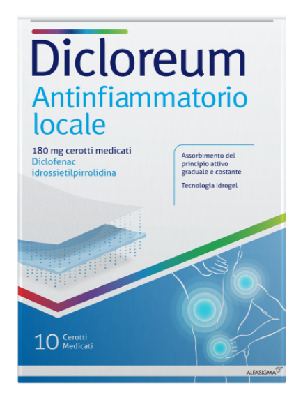 DICLOREUM ANT LOC*10CER MED180 - Parafarmacia Mostacciano